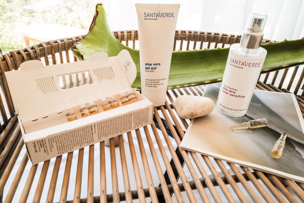 Meine Tipps fr schne Sommerhaut mit Santaverde + Gewinnspiel Aloe Vera  Pflege