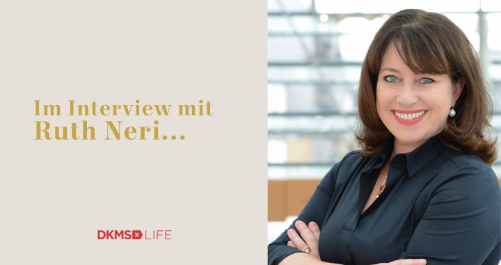 10 Fragen an Ruth Neri: Ein Einblick in die Arbeit der DKMS LIFE