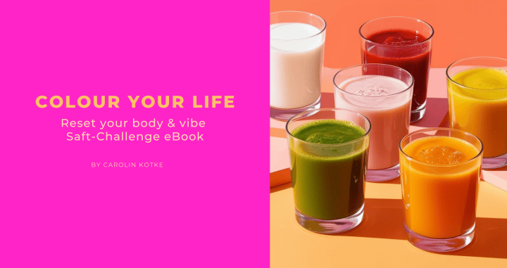 Mehr Energie mit meinem 7-Tage Saft-Challenge eBook